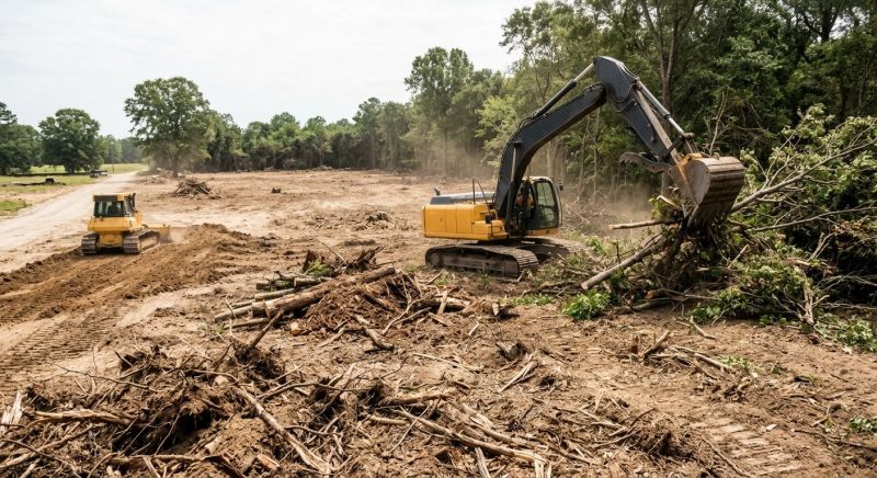 Commercial Site Clearing in Atlanta, GA