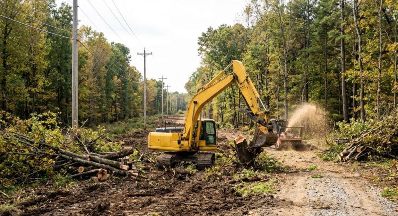 Pool Land Clearing in Katy, TX